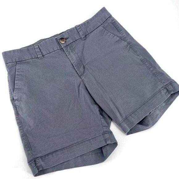 Old Navy Women's Gray Mid-Rise Shorts Size 6 - Picture 1 of 8